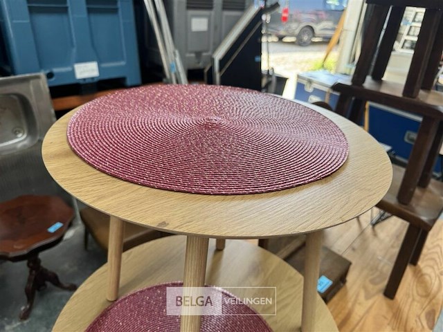 2x ronde bijzettafel - afbeelding 4 van  4