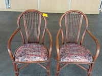 2x rotan stoel - afbeelding 1 van  4