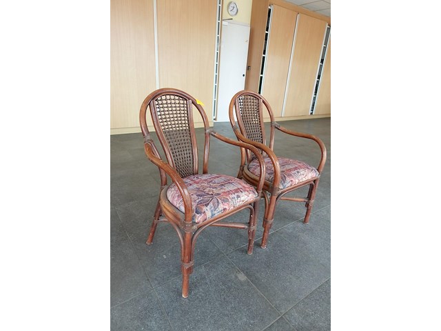 2x rotan stoel - afbeelding 2 van  4