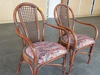 2x rotan stoel - afbeelding 2 van  4