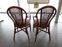 2x rotan stoel - afbeelding 3 van  4