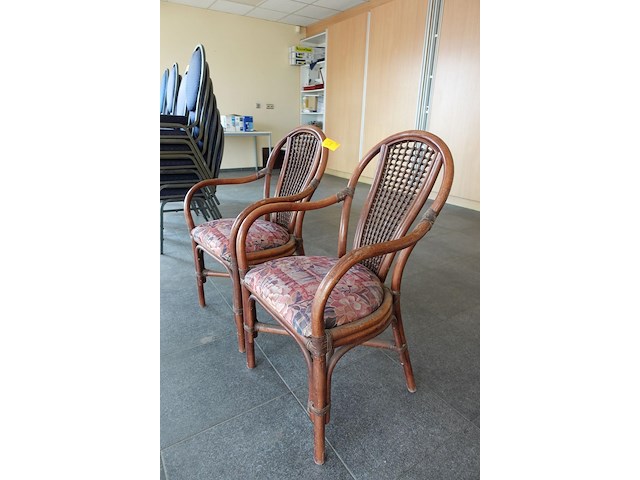 2x rotan stoel - afbeelding 4 van  4