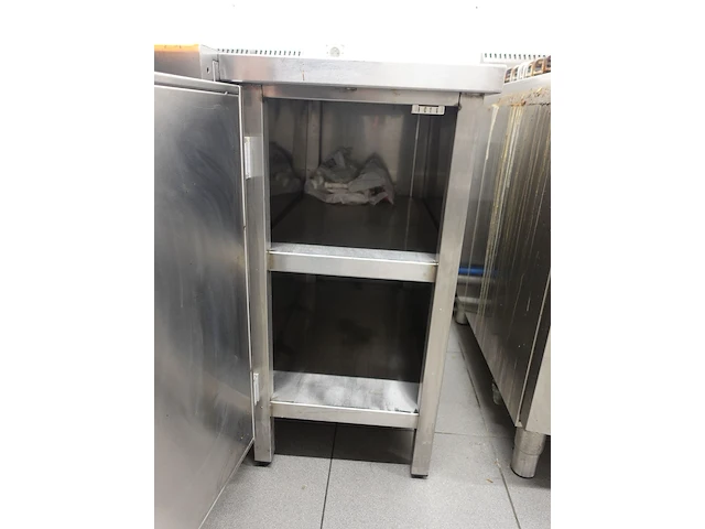 2x rvs bijzettafel - afbeelding 2 van  4