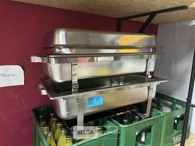 2x rvs shafing dish - afbeelding 2 van  4