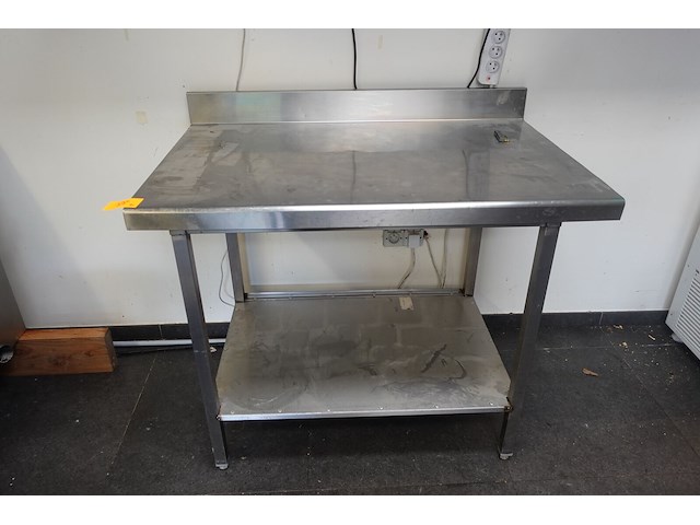 2x rvs tafel - afbeelding 1 van  5
