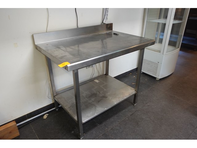 2x rvs tafel - afbeelding 2 van  5
