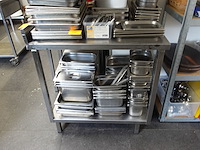 2x rvs tafel - afbeelding 3 van  5