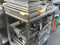 2x rvs tafel - afbeelding 4 van  5