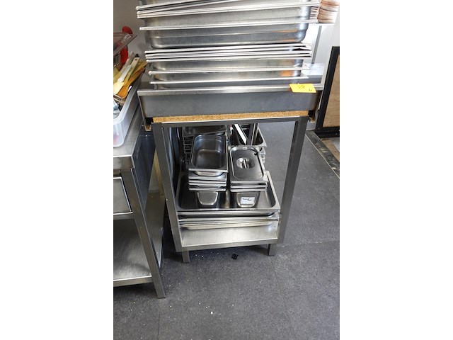 2x rvs tafel - afbeelding 5 van  5