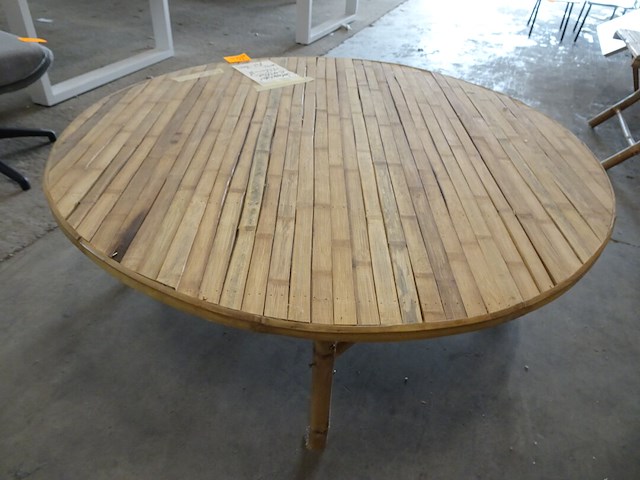 2x salontafel bamboe - afbeelding 1 van  2