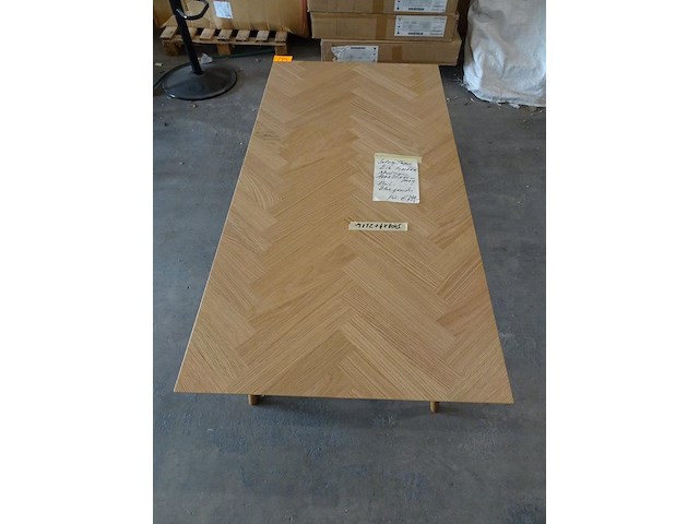 2x salontafel eik fineer - afbeelding 1 van  2