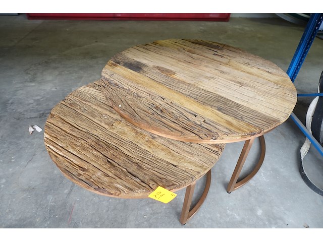 2x salontafel - afbeelding 1 van  4