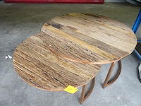 2x salontafel