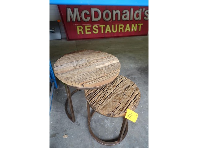 2x salontafel - afbeelding 1 van  2