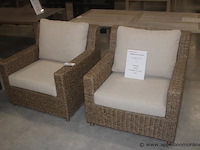 2x sandkorn 1-zit inclusief kussens - afbeelding 1 van  2