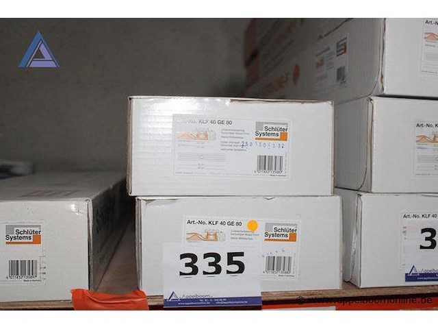 2x schlüter systems - schlüter - klf 40 ge 80 - afbeelding 1 van  2