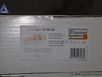 2x schlüter systems - schlüter - klf 40 ge 80 - afbeelding 2 van  2