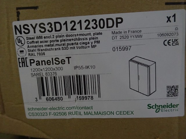 2x schneider panelset/zekeringkast - afbeelding 3 van  5