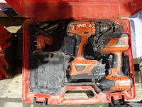 2x schroefboormachine hilti - afbeelding 1 van  2