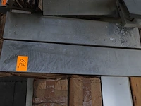 2x set aluminium geleidingsplaten voor topie