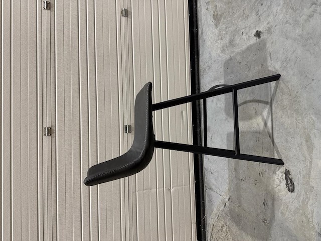 2x showroom barkruk zwart pu leer - afbeelding 2 van  4