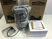 (2x) showtec studio beam cdm/hci-150 silver - afbeelding 1 van  4