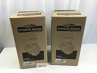 (2x) showtec studio beam cdm/hci-150 silver - afbeelding 2 van  4