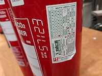 2x sicli - co2 - snelblusser - fire extinguisher - afbeelding 4 van  7