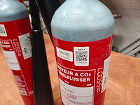 2x sicli - co2 - snelblusser - fire extinguisher - afbeelding 5 van  6