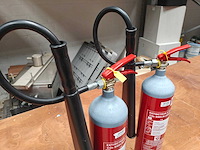 2x sicli - co2 - snelblusser - fire extinguisher - afbeelding 2 van  7