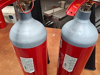 2x sicli - co2 - snelblusser - fire extinguisher - afbeelding 6 van  7