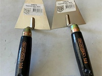 2x skandia pleistertroffel spits rvs 140mm - afbeelding 1 van  3