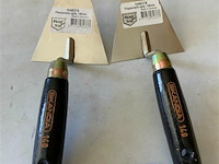 2x skandia pleistertroffel spits rvs 140mm - afbeelding 2 van  3