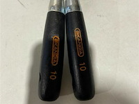 2x skandia voegspijker gesmeed 180x10mm - afbeelding 3 van  3