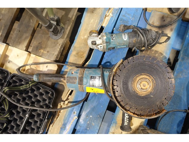 2x slijpschijfmachine makita - afbeelding 1 van  4