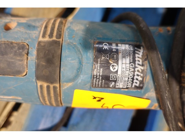 2x slijpschijfmachine makita - afbeelding 2 van  4