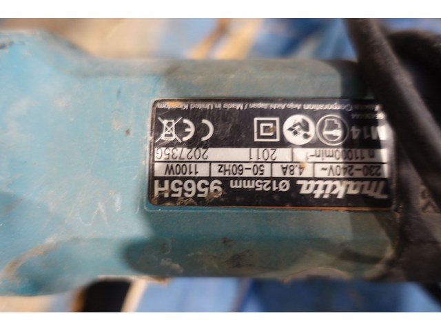 2x slijpschijfmachine makita - afbeelding 4 van  4