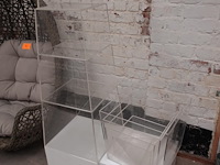 2x sokkelvitrine - afbeelding 2 van  5