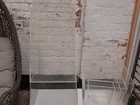 2x sokkelvitrine - afbeelding 4 van  5