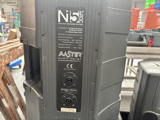 2x speaker master n15p500 - afbeelding 5 van  5