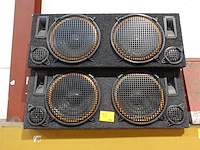 2x speaker - afbeelding 1 van  4