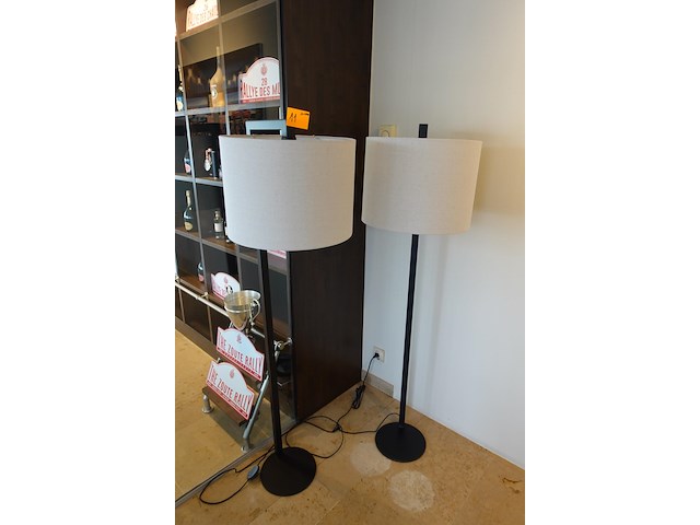 2x staande lamp - afbeelding 1 van  2