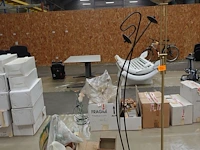 2x staandelamp en toebehoren