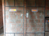 2x stalen raam met glas - afbeelding 3 van  3