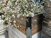 2x stammen + 1 bak kunstbloemen - afbeelding 4 van  5