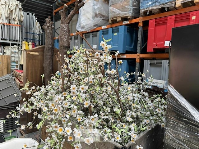 2x stammen + 1 bak kunstbloemen - afbeelding 5 van  5