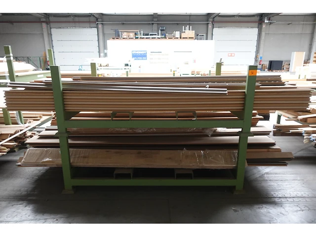 2x stapelbare metalen houder + inhoud - afbeelding 1 van  5