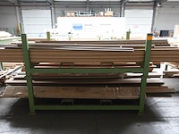 2x stapelbare metalen houder + inhoud