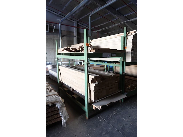2x stapelbare metalen houder + inhoud - afbeelding 1 van  5