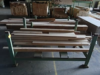 2x stapelbare metalen houder + inhoud